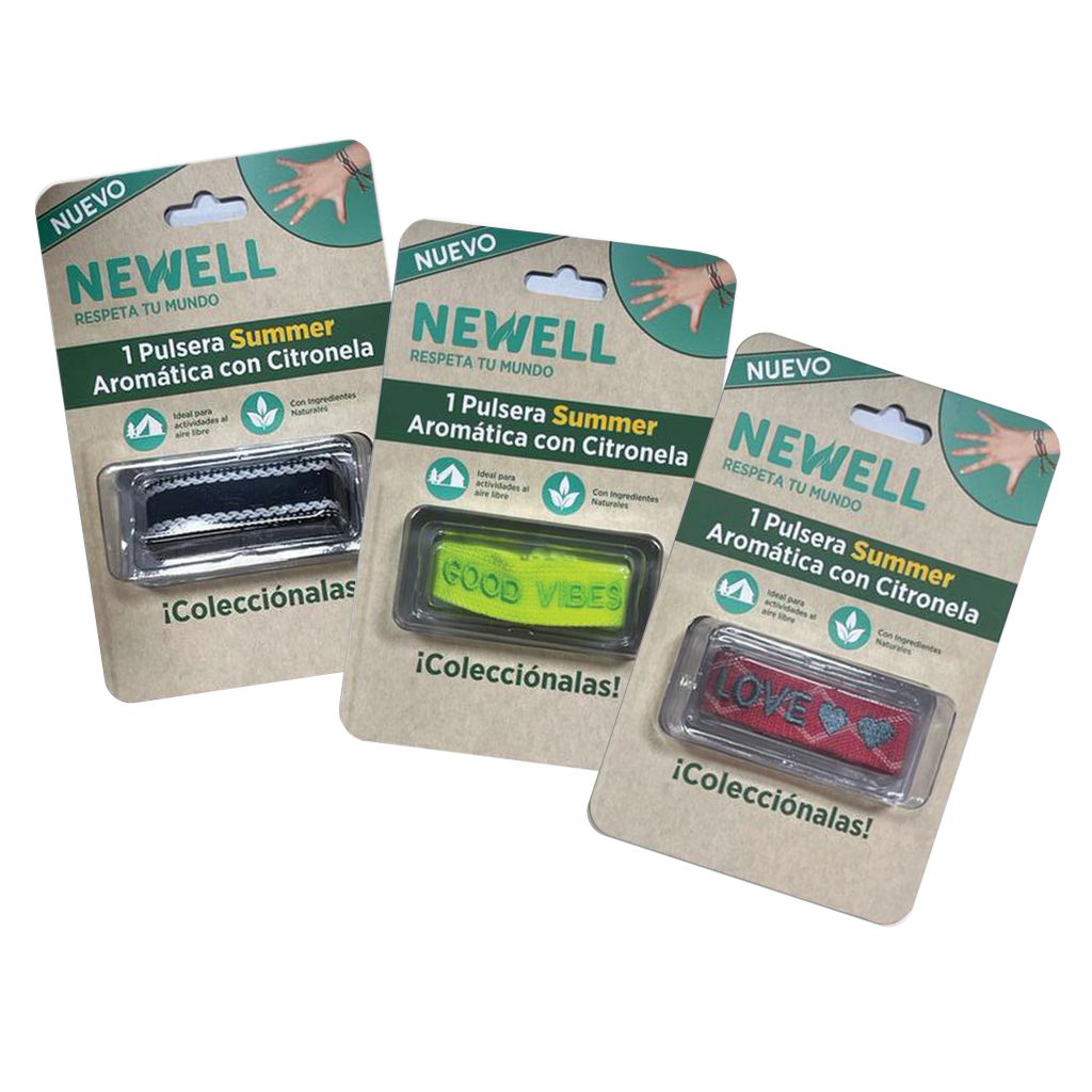 Newell Pulsera Citronela 1 unidad