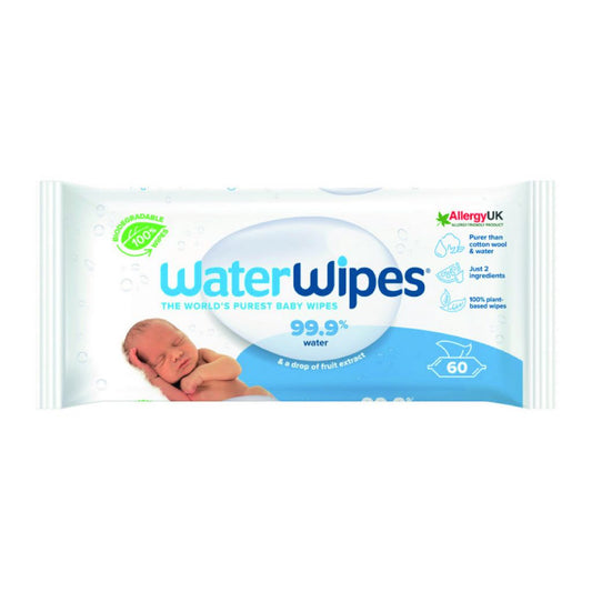 Toallitas Waterwipes Individuales 60 Unidades