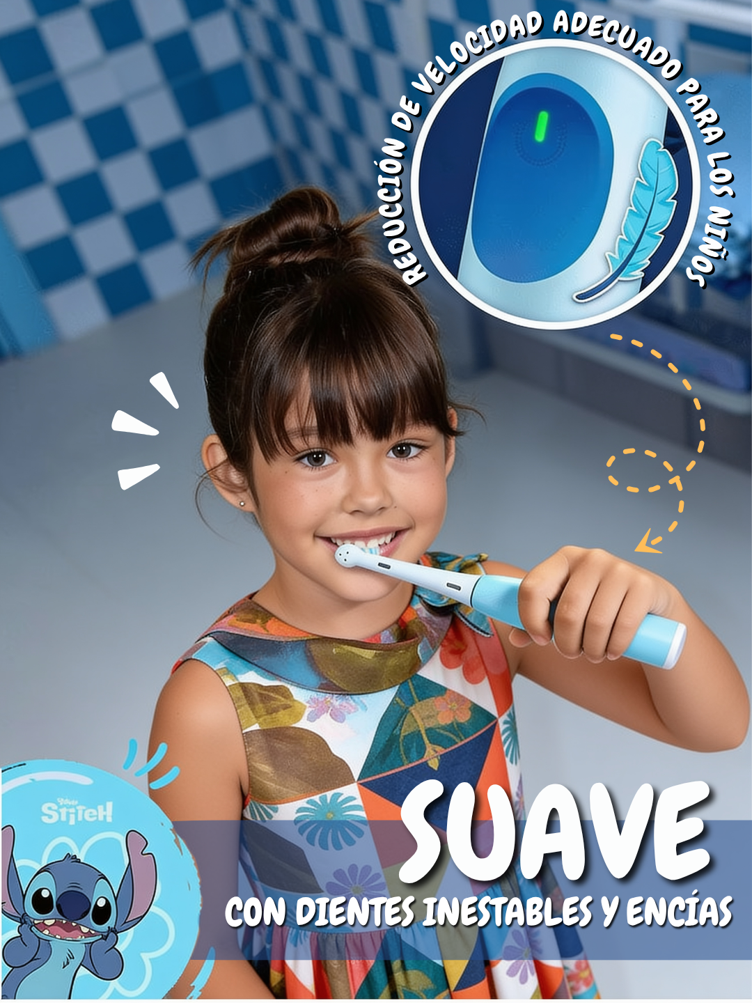Oral-B Cepillo Electrico iO Kids Stitch +6 años