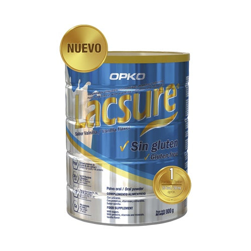 Lacsure Polvo 800 G Sabor Vainilla