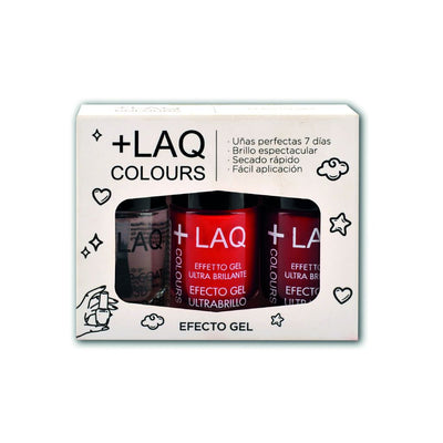 LOTE 2 ESMALTE +LAQ COLOURS (TOP COAT 3D, 207,208)