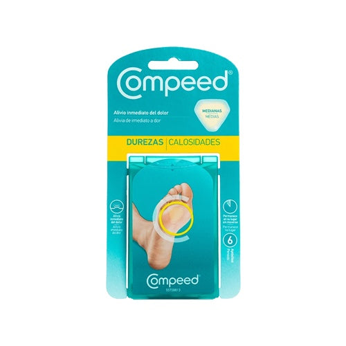 Compeed Durezas Medianas 6 uds
