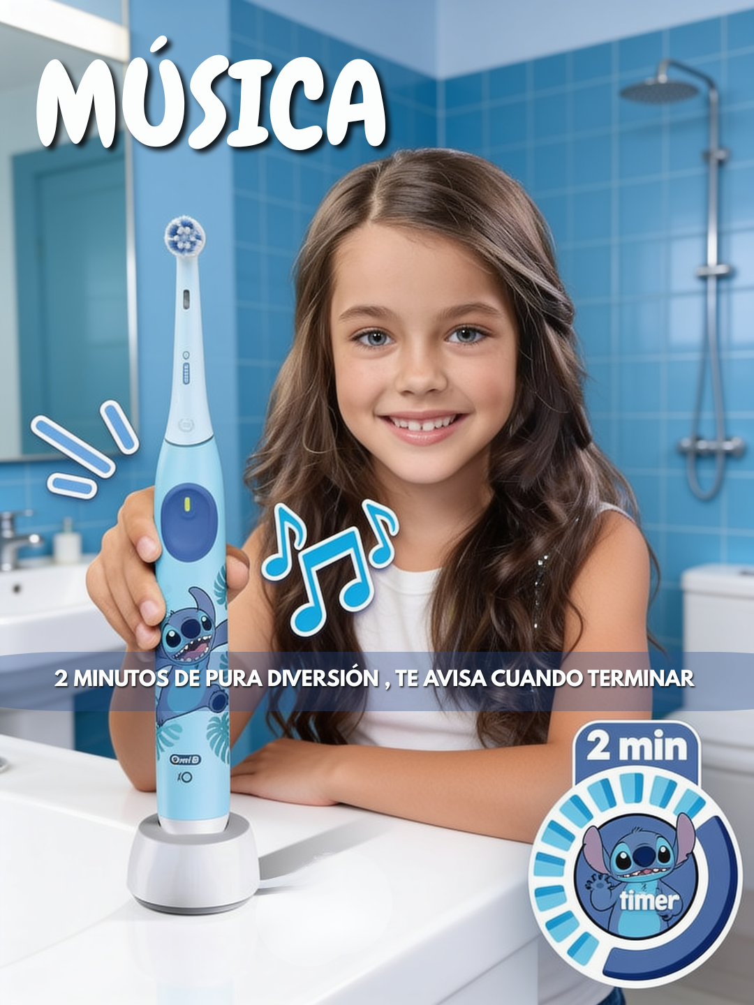 Oral-B Cepillo Electrico iO Kids Stitch +6 años