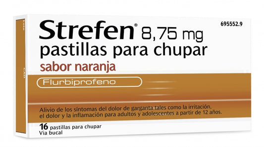 Strefen naranja 16 pastillas