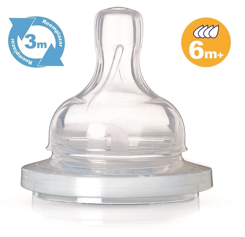 Philips Avent tetina clasic flujo rápido 2 unidades