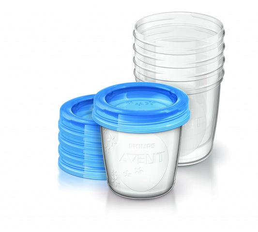 Philips Avent recipientes via 240 ml 5 unidades