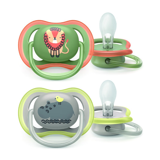 Philips Avent 2 chupetes ultra air 6-18 meses NIÑO