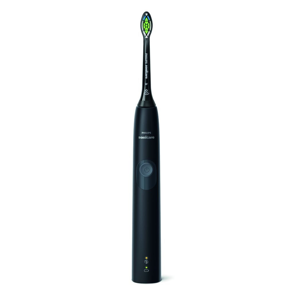 Cepillo Sonicare ProtectiveClean 4300. 1 modo/2 intensidades. Color negro. 1 cabezal Optimal Blanqueamiento + cargador