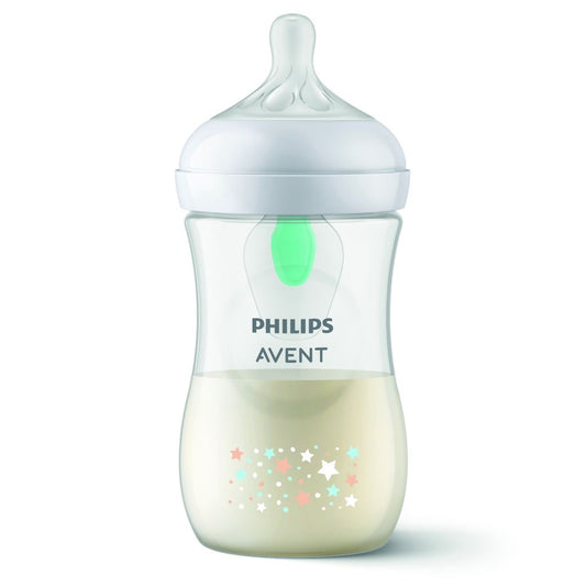 Philips Avent Biberón Natural Response Airfree 260ml - estrellas