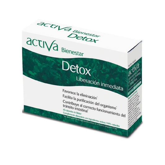 Activa bienestar detox 30 cápsulas