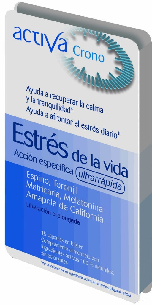 Activa crono estrés de vida 15 cápsulas