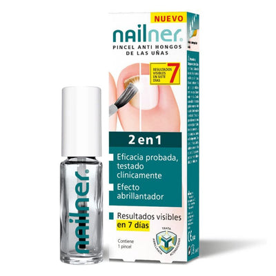Nailner Pincel 2 en 1 - 5 ml