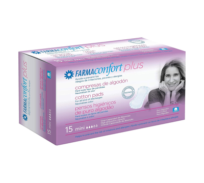 Farmaconfort Plus Compresa MINI Incontinencia Ligera 15 uds