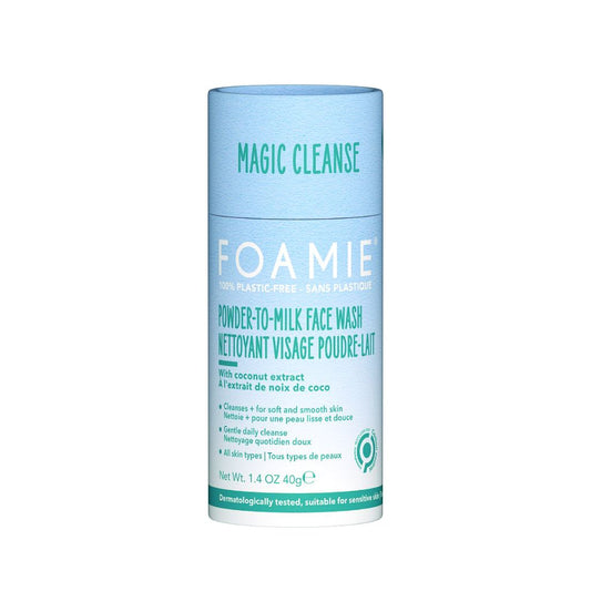 Foamie Limpiador Facial de Polvo a Leche Magic Cleanse