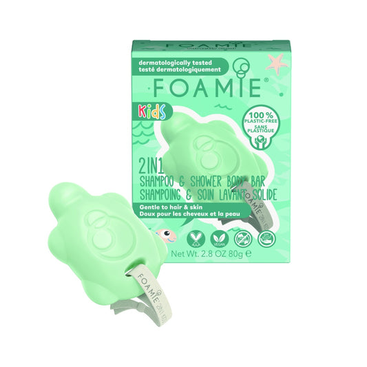 Foamie champú sólido NIÑOS Cuerpo y Cabello MANGO Y COCO Solido Sin Plasticos Eco