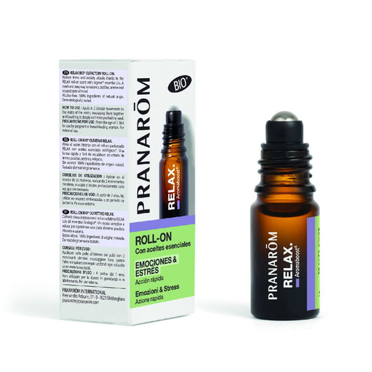 Pranarôm AROMABOOST Roller Relax BIO (ECO) 5 ml
