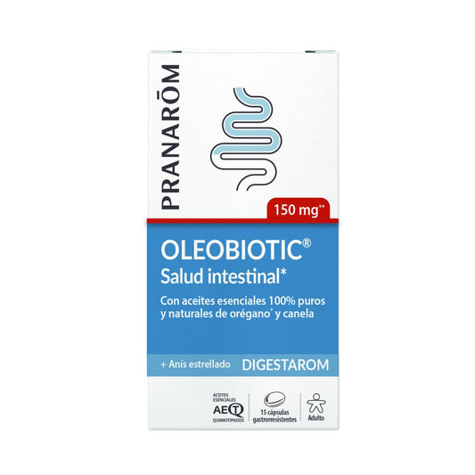 Pranarôm DIGESTAROM Oleobiotic 15 cápsulas