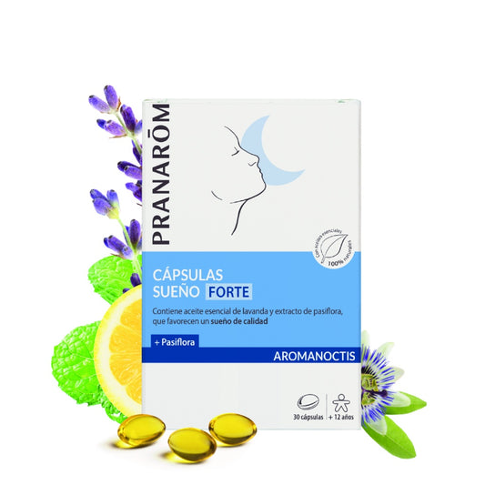 Pranarôm AROMANOCTIS Sueño Forte 30 cápsulas