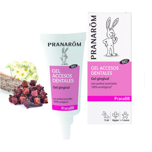 Pranarôm PRANABB Gel Accesos dentales Bio (eco) 15 ml