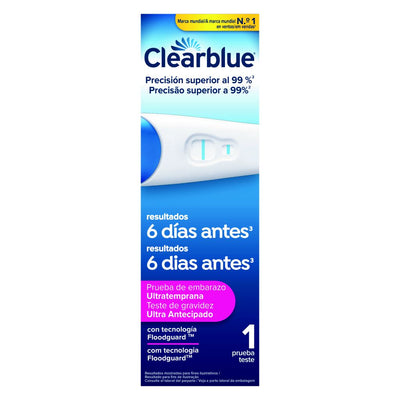 Clearblue Test de Embarazo Analógico Deteccion Ultratemprana 6 días antes