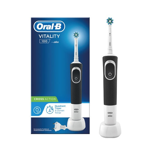 Cepillo eléctrico Oral-B Vitality 100 Cross Action negro