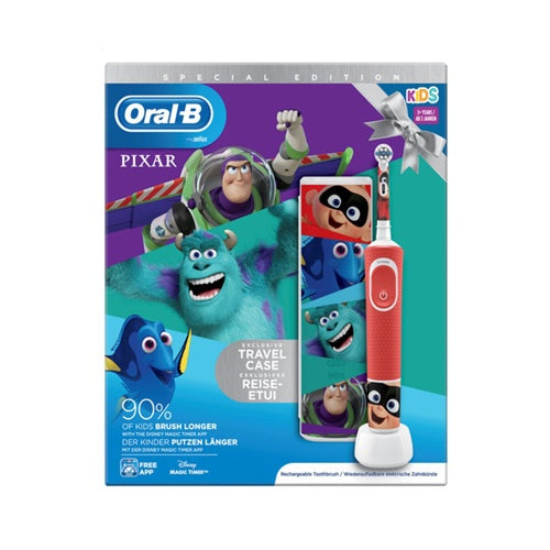 Cepillo Eléctrico ORAL-B stages Pixar con estuche