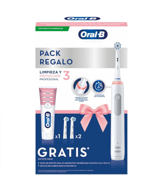Oral-B laboratory Cepillo Electrico Pro 3 Pack Navidad  2021