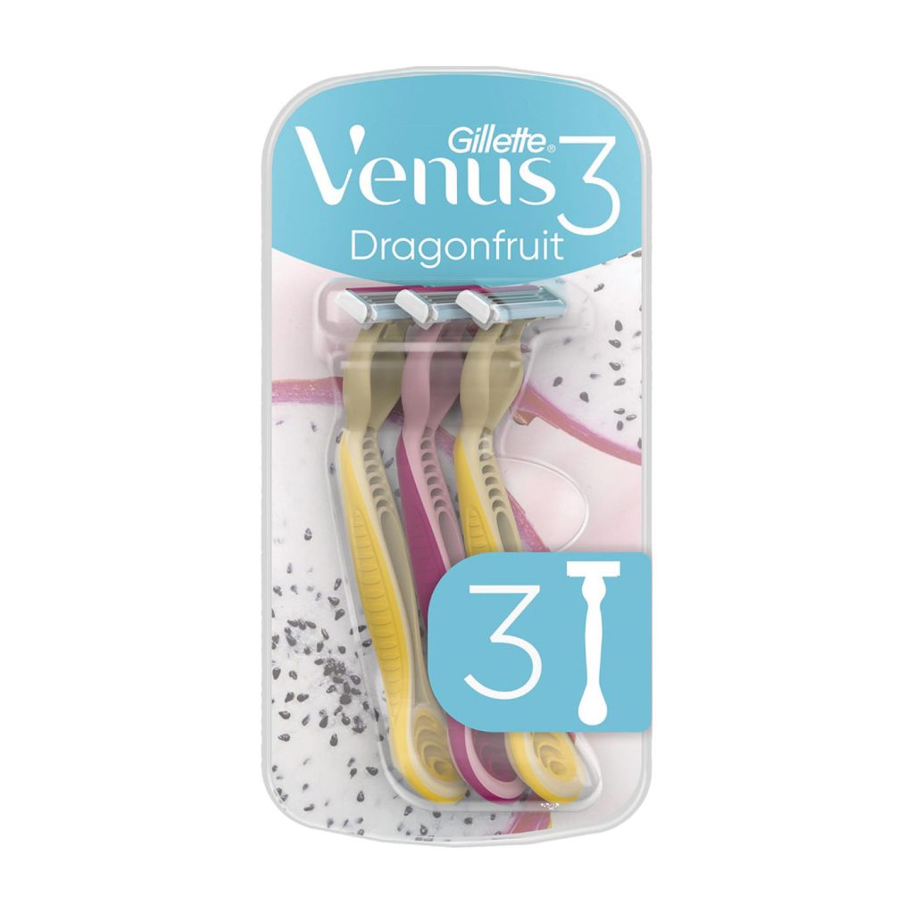 Gillette Venus Maquinillas Desechables Venus3 Dragonfruit 3 uds
