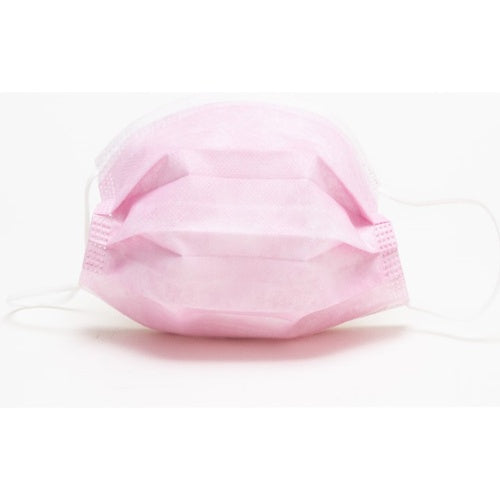 Mascarilla Quirúrgica Welmask Tipo IIR Adulto ROSA
