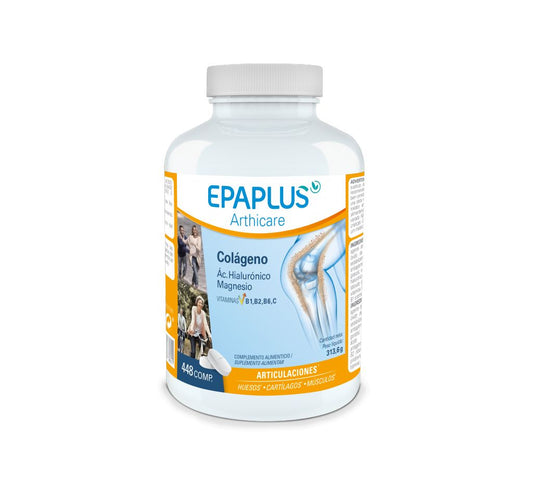 Epaplus colágeno + hialurónico + magnesio 448 comprimidos