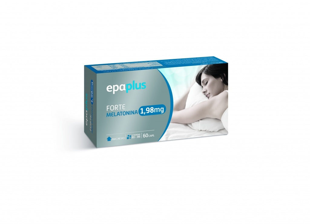 Epaplus melatonina forte 1,98MG 60 cápsulas