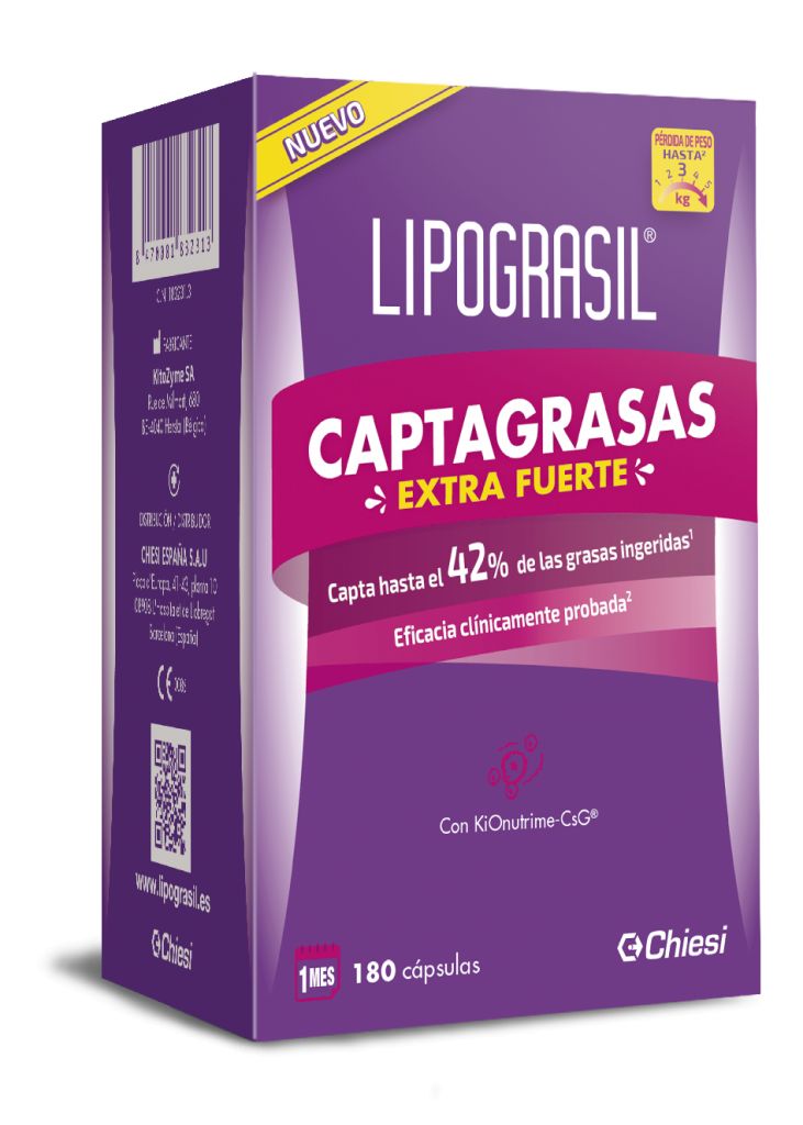 Lipograsil Captagrasas Extrafuerte 180 Cápsulas