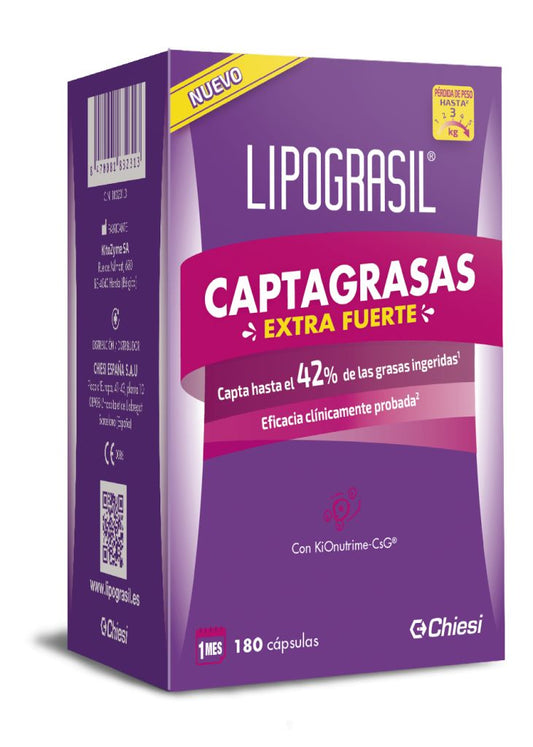 Lipograsil Captagrasas Extrafuerte 180 Cápsulas