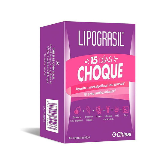 Lipograsil 15 Días Choque 45 Comprimidos