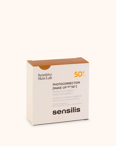 Sensilis Photocorrection 50+ SPF maquillaje compacto bronze  10 g