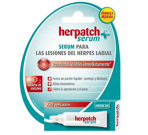 Herpatch Serum, barrera física para herpes labial Herpatch Serum + Prevent 5 ml