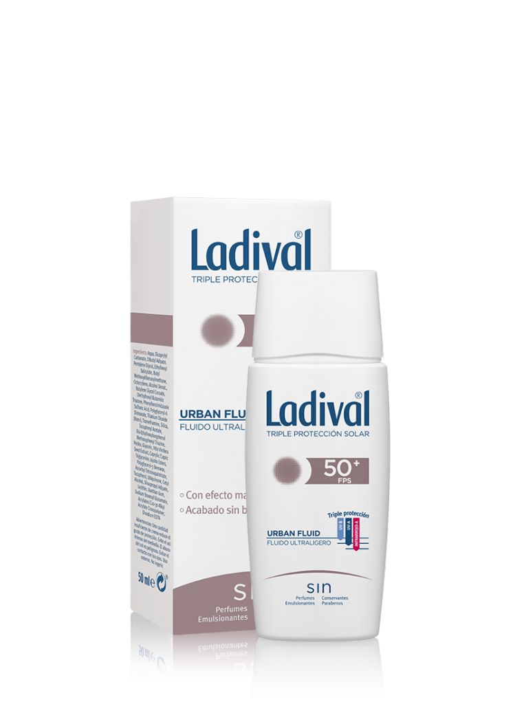 Ladival Protector Solar Urban Fluid FPS50+ 50 ml