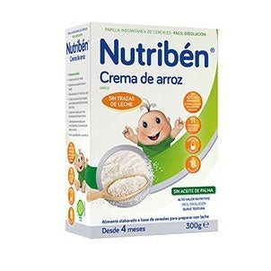 Nutriben Papilla Crema de Arroz 300 g