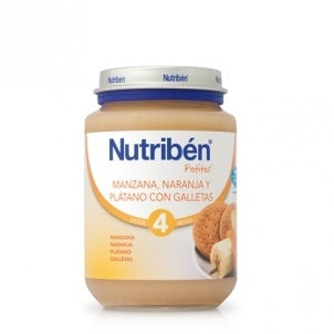 Nutriben Manzana Naranja Galletas 200 g