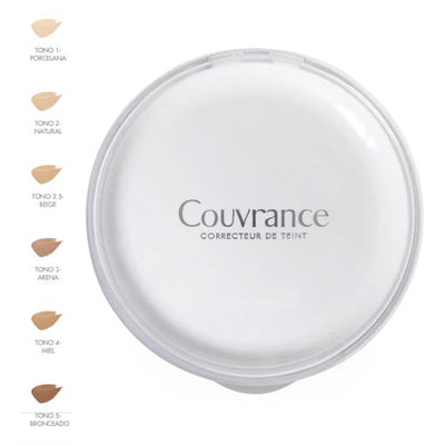 Couvrance Crema de Rostro Compacta SPF30 10 g Acabado Mate Arena 3.0