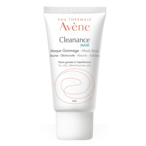 Avene Cleanance Mask Mascarilla Exfoliante 50 ml Absorbe y Desincrusta