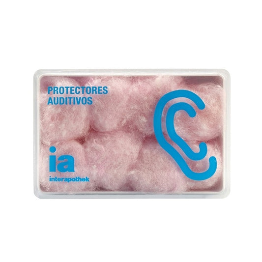 Interapothek Tapones oído cera algodón  8 u