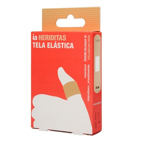 Interapothek Apósitos tela algodón 20 u