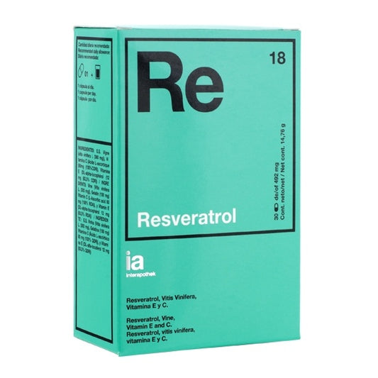 Interapothek Resveratrol 30 cápsulas