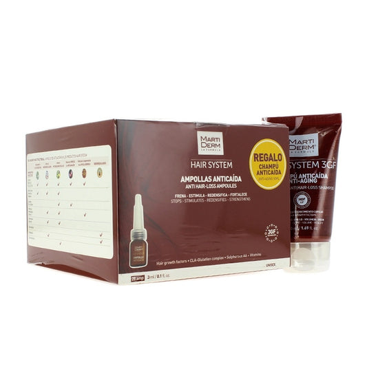 Martiderm Hair S 3Gf Anticaida 28 Ampollas