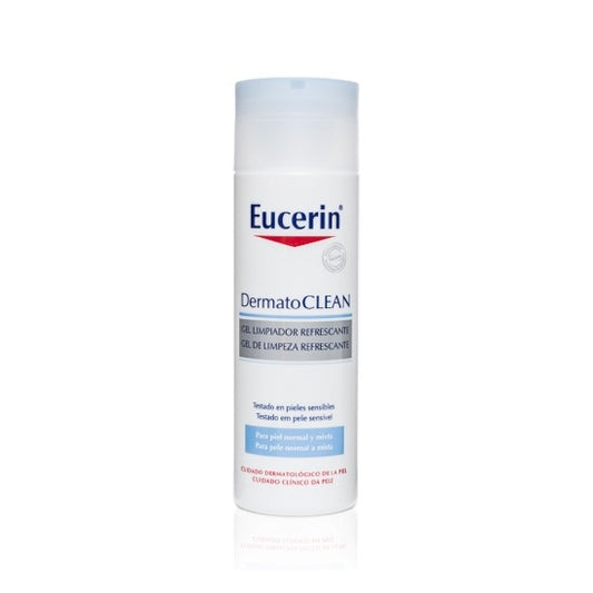 Eucerin Dermatoclean Gel Limpiador Desmaquillante 200 Ml
