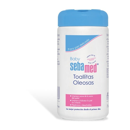 Sebamed Baby Toallitas Oleosas 70 Unidades