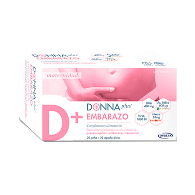 Donna Plus Embarazo 30 Perlas + 30 cápsulas duras