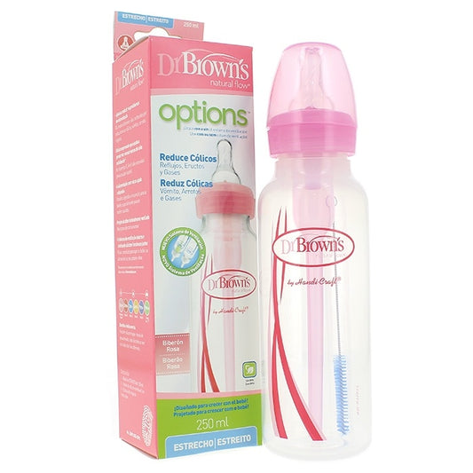 Biberón Estándar Dr Brown´S Rosa 250 Ml
