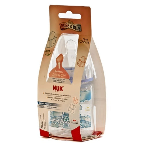 Biberón Nuk Fc Blue Pp Silicona 1M 150 ml